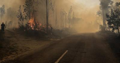 Segundo a ANEPC, uma pessoa ficou carbonizada no fogo de Sever do Vouga e outra sofreu um ataque cardíaco no incêndio de Albergaria-a-Velha.