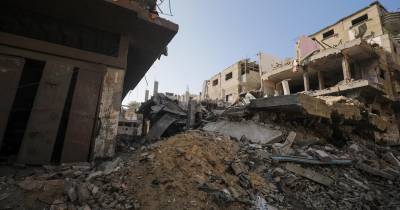 As operações militares israelitas na Faixa de Gaza causaram 21.822 mortos.