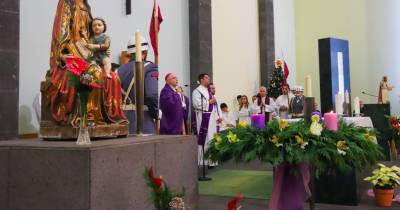 Bispo do Funchal presidiu à primeira Missa do Parto na igreja da Nazaré, no Funchal.