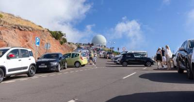 Queda feriu turista no Pico do Areeiro