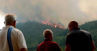 Incêndios: Situação ainda é complexa e chuva pode provocar deslizamentos nas zonas dos fogos