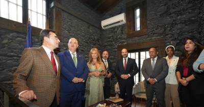 Inauguração do Consulado de Cabo Verde, no Funchal.