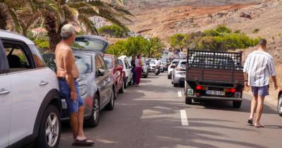 Trânsito caótico junto à Quinta do Lorde dificulta automobilistas.