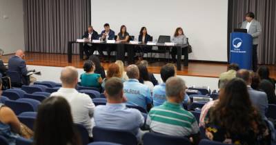 Joaquim Camacho, presidente da Casa do Povo da Boaventura, usou da palavra no Fórum ‘São Vicente Social’ que decorre, esta manhã, na Escola Agrícola da Madeira para relevar algumas das valências, projetos e atividades sociais levadas a cabo pela instituição sobretudo na área social.