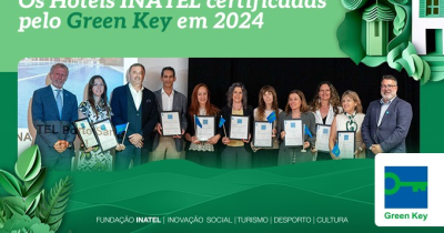 Hotel INATEL Porto Santo recebe o galardão ambiental Green Key 2024