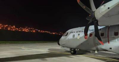 A missão realizada pela Força Aérea decorreu entre as ilhas do arquipélago da Madeira.