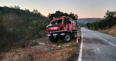 MAI ordena abertura de inquérito a viaturas dos bombeiros após acidente