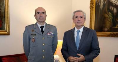 José Manuel Rodrigues recebe 2.º Comandante da Zona Militar da Madeira