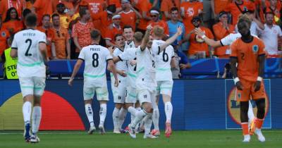 Austríacos venceram os Países Baixos por 3-2 esta terça-feira.