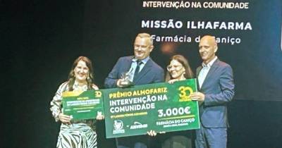 PSD congratula Farmácia do Caniço por vencer Prémios Almofariz 2024