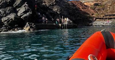 Alemã resgatada após queda na Vereda da Ponta de São Lourenço