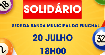 Banda Municipal do Funchal - Artistas Funchalenses organiza ‘Noite de Bingo Solidário’