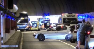 Motociclista morre na sequência de acidente no túnel do Lugar de Baixo