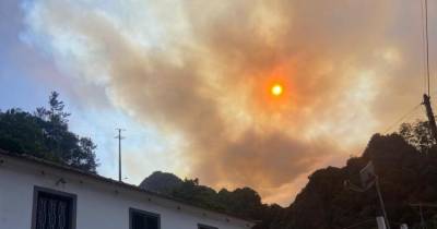 Incêndios: Fumo já chega a Santana