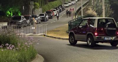 Estrada já foi reaberta na Calheta.