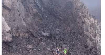 Incêndios: Vídeo mostra cenário de devastação na serra