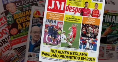 Rui Alves reclama pavilhão prometido em 2019