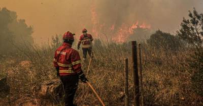 Perigo máximo de incêndio em quase 50 concelhos de oito distritos.