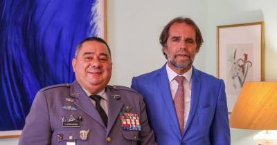 Albuquerque agradece colaboração “além do normal” do comandante do RGR