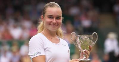 Daria Snigur, campeã Wimbledon júnior 2019.