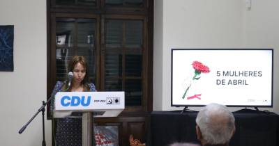 CDU homenageou cinco Mulheres de Abril