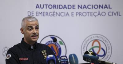 O comandante Nacional de Emergência e Proteção Civil, André Fernandes.