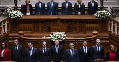 O Presidente da República, Marcelo Rebelo de Sousa, presente na comemoração do 25 de Novembro de 1975.