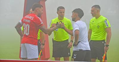 Nevoeiro provocou adiamento do Nacional-Benfica.