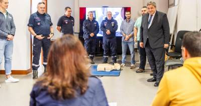 Tirocínio em Suporte Básico de Vida e Desfibrilhação Automática Externa nos Bombeiros Sapadores do Funchal