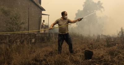 Mais de 62 mil hectares arderam em Portugal continental desde domingo.