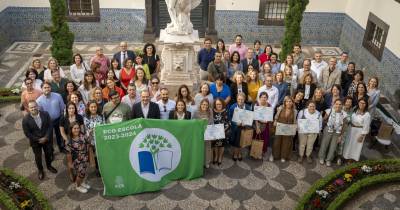 41 escolas do Município do Funchal receberam o Galardão Eco-Escolas 2023/2024