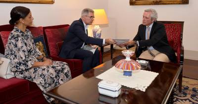 O presidente da Assembleia Legislativa da Madeira, José Manuel Rodrigues, recebeu em audiência, ao início da tarde desta quarta-feira, a delegação do PCP.