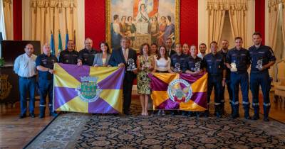 Bombeiros Sapadores do Funchal em destaque nos ‘Escadórios da Humanidade’ em Braga