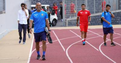 06-09-2024 Treino do Marítimo com o treinador Silas, no Estádio da Ribeira Brava (Foto Joana Sousa)