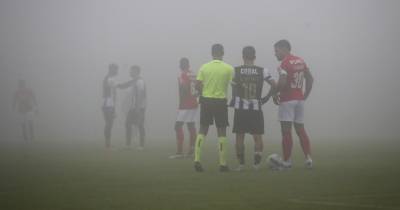 Nacional-Benfica foi adiado no passado dia 6 de outubro devido ao nevoeiro intenso que se fez sentir no Estádio da Madeira.