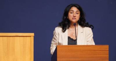 Rafaela Fernandes no arranque do debate setorial do Programa do Governo, na Assembleia Legislativa da Madeira.
