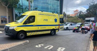 Os Bombeiros Sapadores do Funchal foram mobilizados para prestar socorro à vítima .