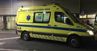 Ambos os feridos foram transportados ao hospital.