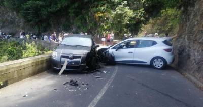 O acidente ocorreu pelas 13 horas.