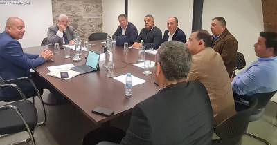 ANBP/SNBP em reunião com Pedro Ramos, em março deste ano.