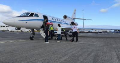 Força Aérea transporta doente da Madeira para o continente