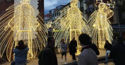 Luzes de Natal acenderam no Funchal