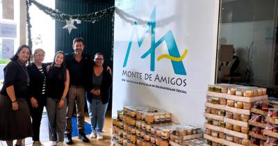 Junta do Imaculado entrega 500 kg de alimentos à Monte de Amigos