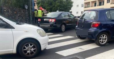 Mulher atropelada junto a passadeira no Caminho de Santo António