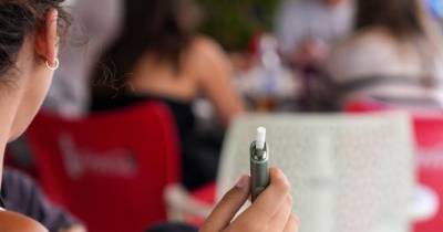 20% dos jovens com 15 anos inquiridos declararam ter consumido cigarros eletrónicos nos últimos 30 dias.