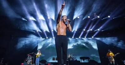 Imagine Dragons atuam em junho de 2025 no Estádio da Luz em Lisboa