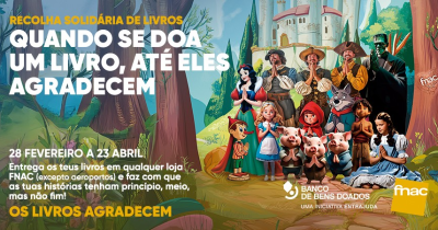 Iniciativa de recolha de livros usados regressa à Fnac