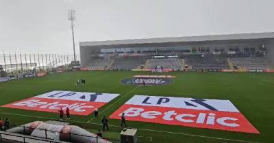 Boas condições de visibilidade na Choupana antes do retomar do jogo