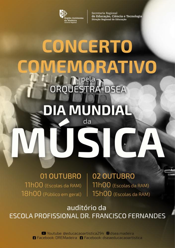 Dia Mundial da Música assinalado com concertos na Francisco Fernandes