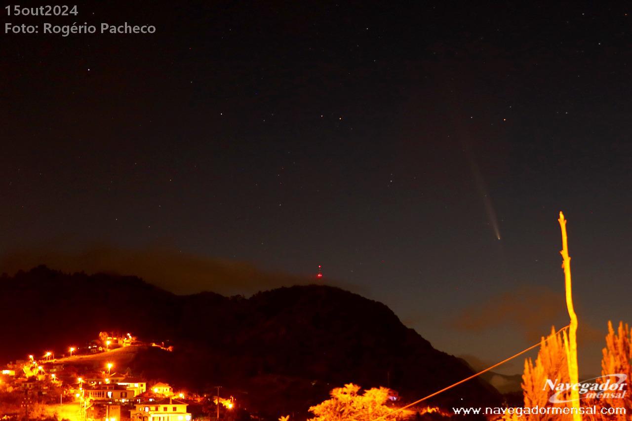 Cometa foi avistado esta noite nos céus da Madeira e do Porto Santo. Veja as imagens